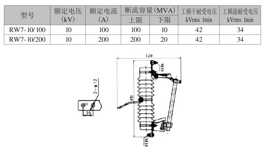 RW7-10高压熔断器