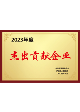 杰出贡献企业