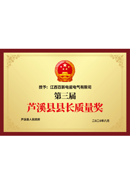 芦溪县县长质量奖